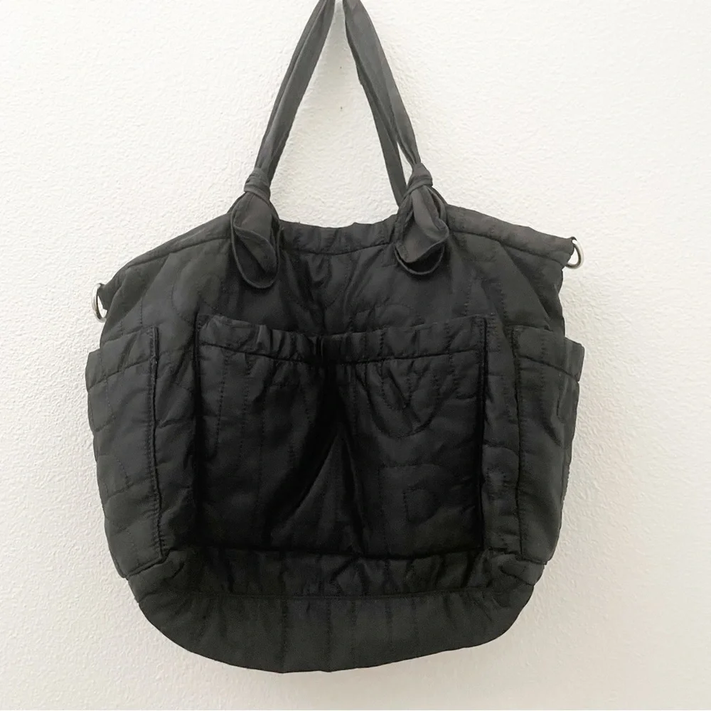 Marc Jacobs black nylon Eliza diaper bag